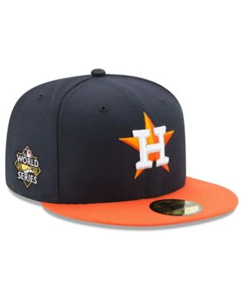 New Era Navy Houston Astros 2022 World Series Champions Side Patch Low Profile 59FIFTY Fitted Hat