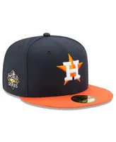 New Era Navy Houston Astros 2022 World Series Champions Side Patch Low Profile 59FIFTY Fitted Hat