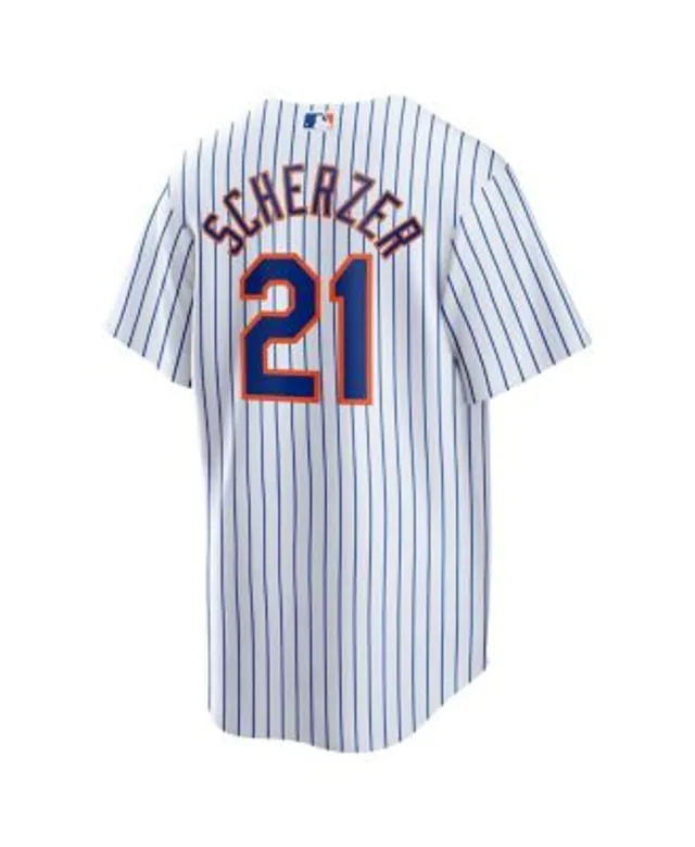 Men's New York Mets Max Scherzer Nike Black Alternate Replica Player Jersey