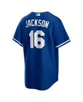 Men's Nike Bo Jackson Royal Kansas City Royals Alternate Cooperstown Collection Replica Player Jersey Size: Medium