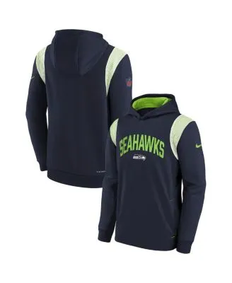 Youth Heathered Gray Seattle Seahawks On Guard Hoodie T-Shirt