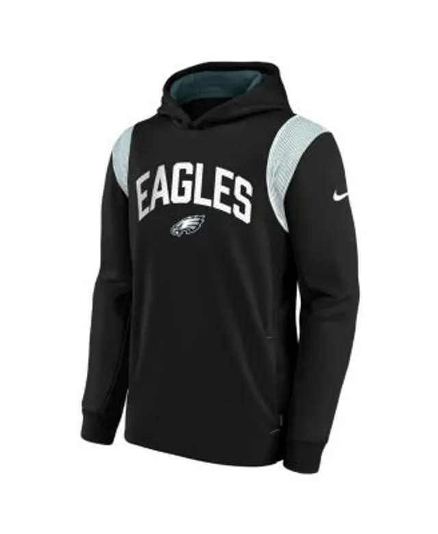 Nike Men's Philadelphia Eagles Sideline Club Pewter Grey Pullover Hoodie