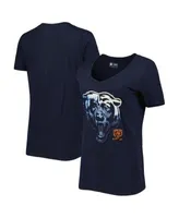 Men's New Era Cream Chicago Bears Sideline Chrome T-Shirt Size: Extra Large