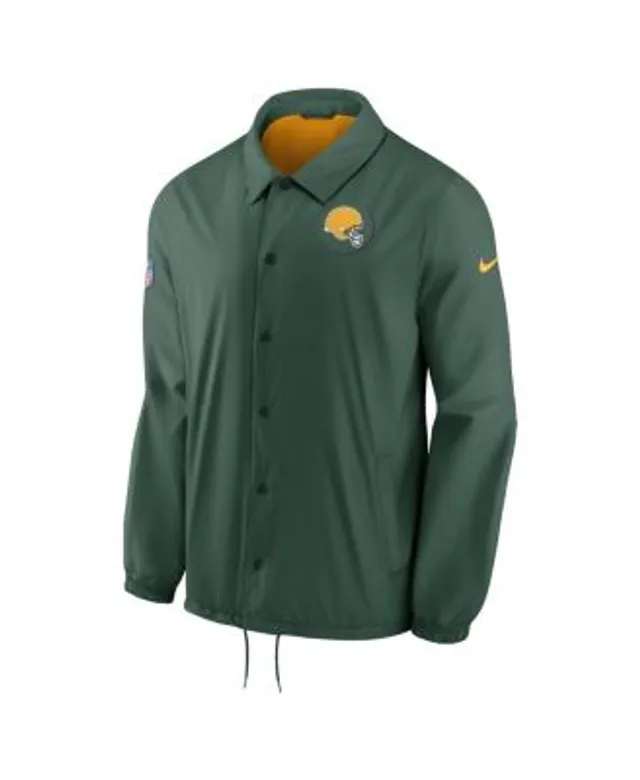 Men's Starter Green Bay Packers Green Pick and Roll Full-Snap Jacket XL