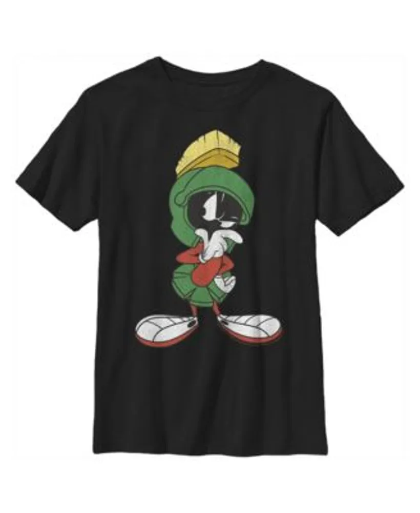 Men's Looney Tunes Duck Dodgers in Space T-Shirt - Navy Blue - Medium