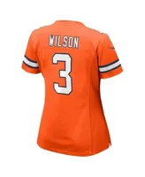 Women's Nike Russell Wilson Orange Denver Broncos Alternate Legend Jersey Size: Small