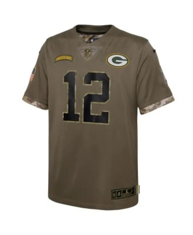 Boys 8-20 Green Bay Packers Aaron Rodgers Jersey