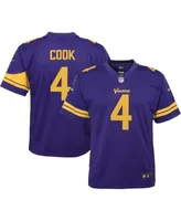 Youth Minnesota Vikings Dalvin Cook Nike White Game Jersey