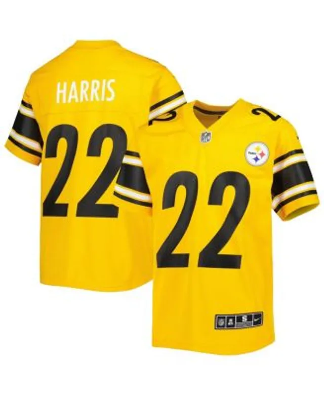 Youth Nike Najee Harris Gray Pittsburgh Steelers Atmosphere Game Jersey