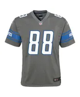 Men's Nike T.j. Hockenson Silver Detroit Lions Game Jersey