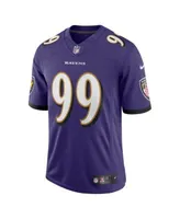 Men's Nike Odafe Oweh Black Baltimore Ravens Game Jersey