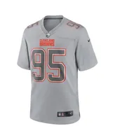 Men's Nike Myles Garrett Brown Cleveland Browns Vapor Limited Jersey