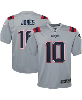 Mac Jones New England Patriots Player Icon Navy Blue T-Shirt