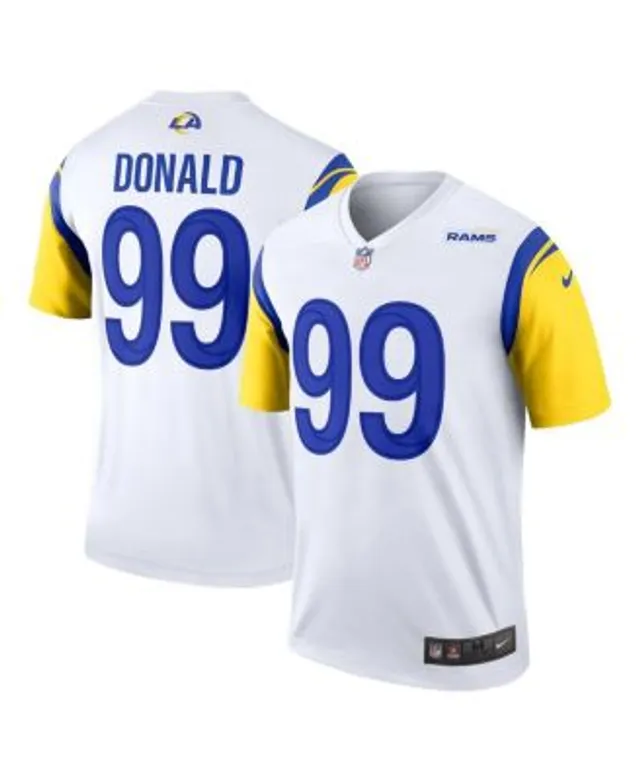 Men's Los Angeles Rams Aaron Donald Nike Black 2020 Salute To Service  Limited Jersey