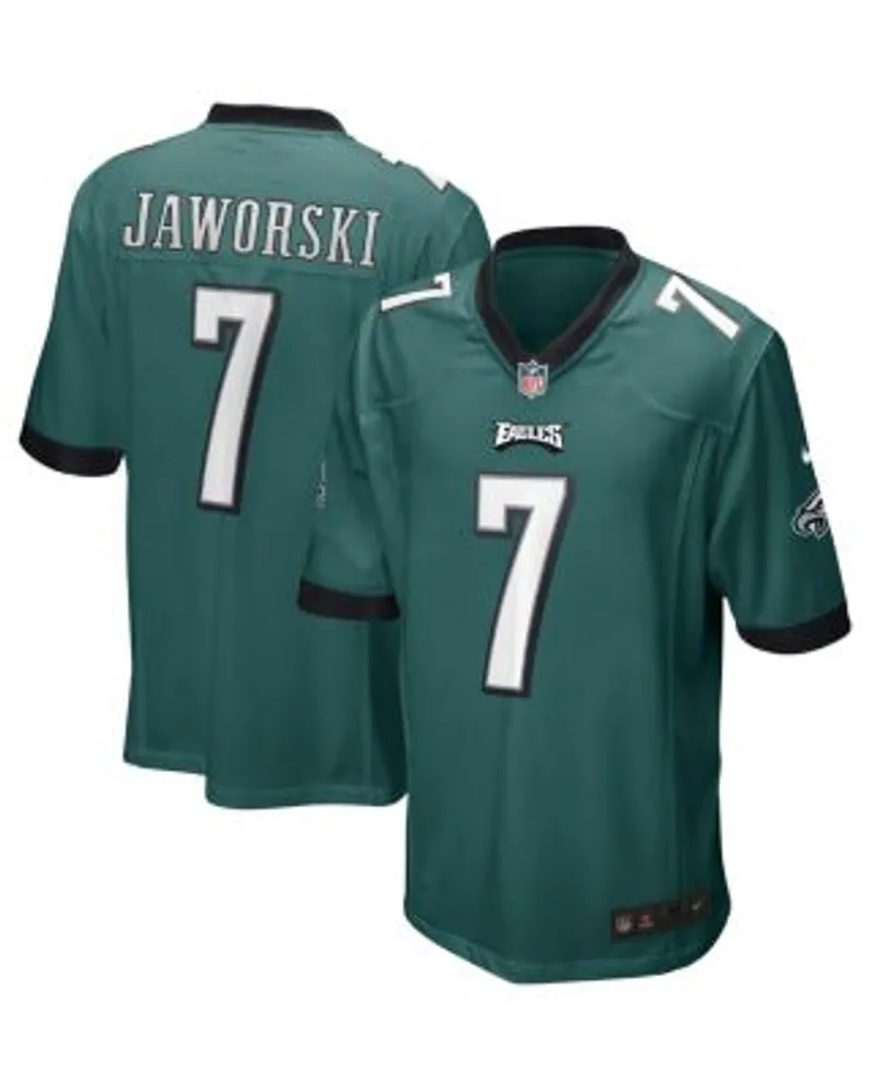 Nike Men's Ron Jaworski Midnight Green Philadelphia Eagles Game Retired  Player Jersey