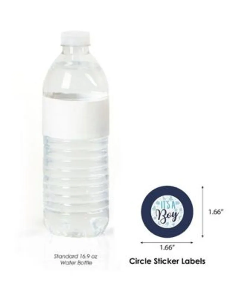 Stork Neutral Water Bottle Label  Baby Shower Water Bottle Stickers