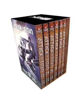 Attack on Titan The Final Season Part 1 Manga Box Set by Hajime Isayama