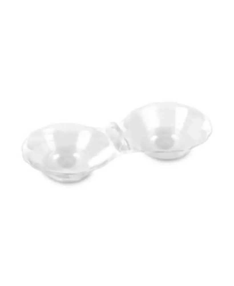 Plastic Bowls - Clear Square Serving Bowls, Smarty Had A Party