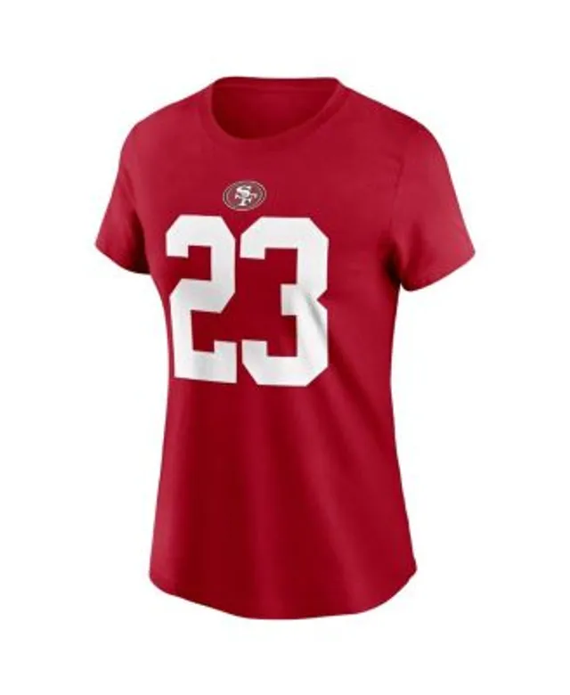 Nike Christian McCaffrey San Francisco 49ers Women's White Game Player  Jersey