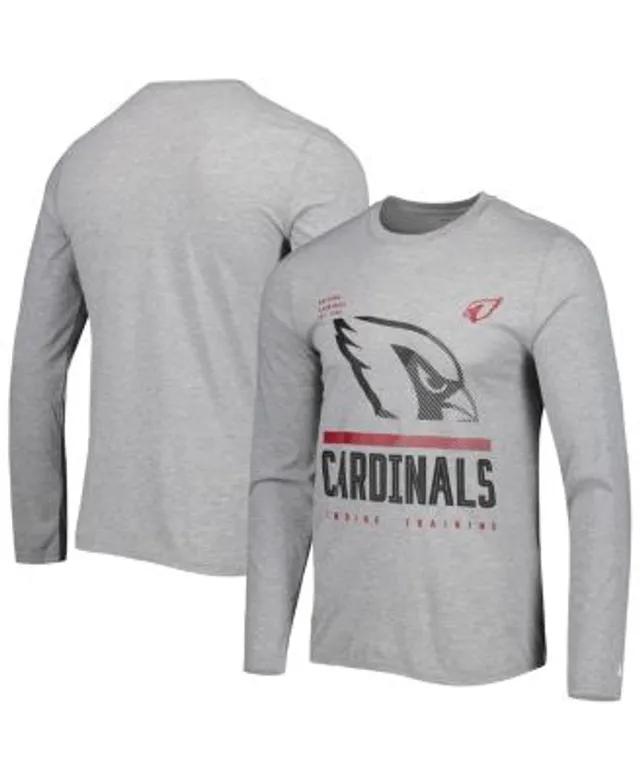 Men's New Era Cardinal Arizona Cardinals Combine Authentic Ball Logo T-Shirt Size: Large