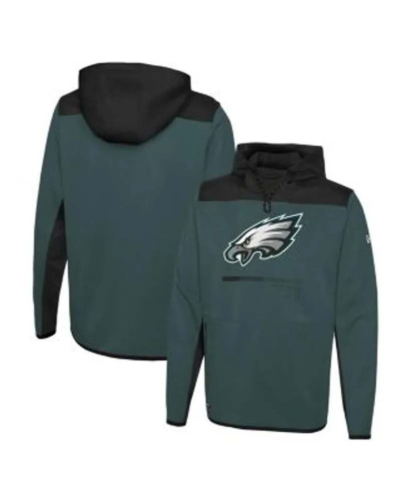 New Era / Men's Philadelphia Eagles Green Combine Pullover Logo