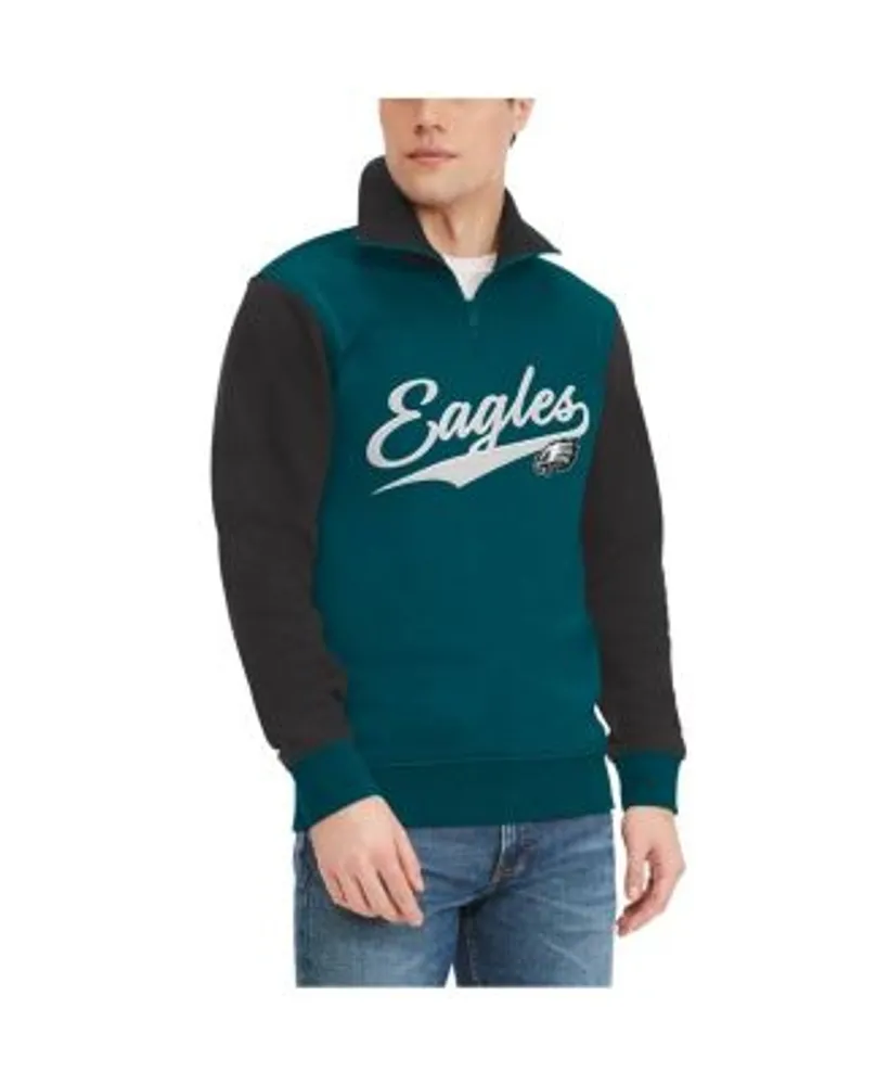 Men's Philadelphia Eagles Nike Black Team Sideline Full-Zip