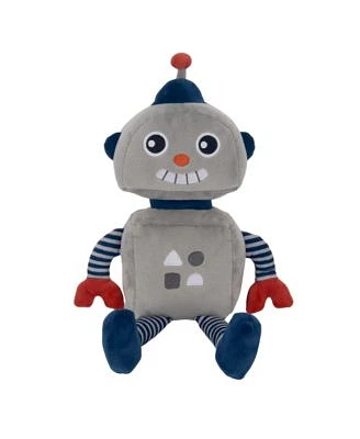 Robbie Robot Gray/Blue Plush Stuffed Animal Toy