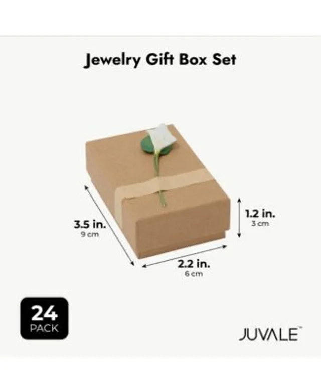 Juvale 12-pack Jewelry Gift Boxes With Lids - Lily Flower Small