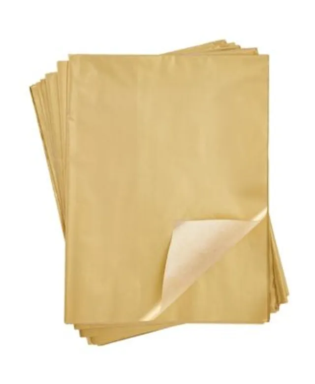 Gold Wrapping Tissue Paper Bulk for Gift Bags, 3 Decorative Colors