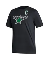 Jamie Benn Dallas Stars adidas Reverse Retro 2.0 Name & Number T-Shirt -  Black