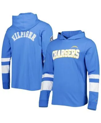 Nike Men's Nike Heathered Charcoal/Powder Blue Los Angeles Chargers Fan Gear  Performance Hoodie - T-Shirt