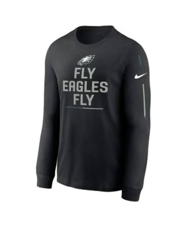 Dick's Sporting Goods Nike Men's Philadelphia Eagles Team Slogan Black Long  Sleeve T-Shirt