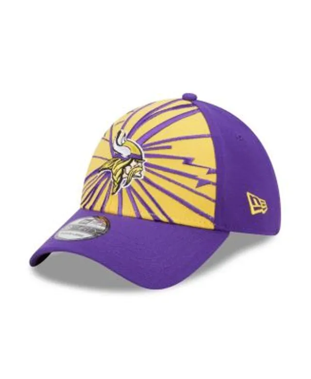 Minnesota Vikings New Era Surge 39THIRTY Flex Hat - Purple/Gold