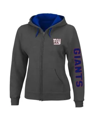 Women's Nike Royal New York Giants Gym Vintage Full-Zip Hoodie