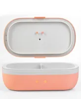 UVI Self Heating Lunch Box with UV Light Sanitizer Salmon