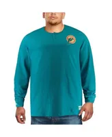 Mitchell & Ness Men's Mitchell & Ness Royal Los Angeles Rams Big & Tall  First Round Pick Long Sleeve Henley T-Shirt