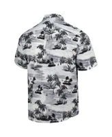 Chicago Bears Tommy Bahama Sport Jungle Shade Camp Button-Down Shirt - Navy