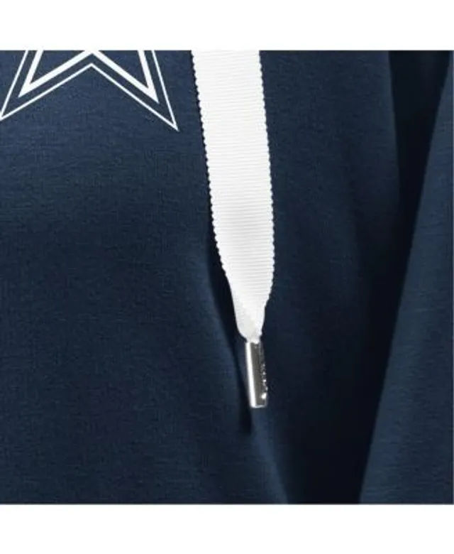 New Era Women's Navy, Silver Dallas Cowboys Throwback Colorblock Full-Zip  Hoodie