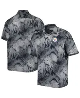 Tommy Bahama Black Pittsburgh Steelers Coast Luminescent Fronds