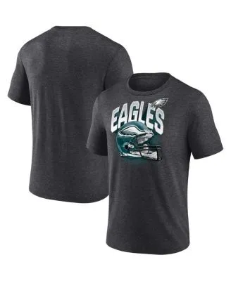 Dunbrooke Philadelphia Eagles Charcoal Logo Maverick Thermal Henley Long  Sleeve T-Shirt