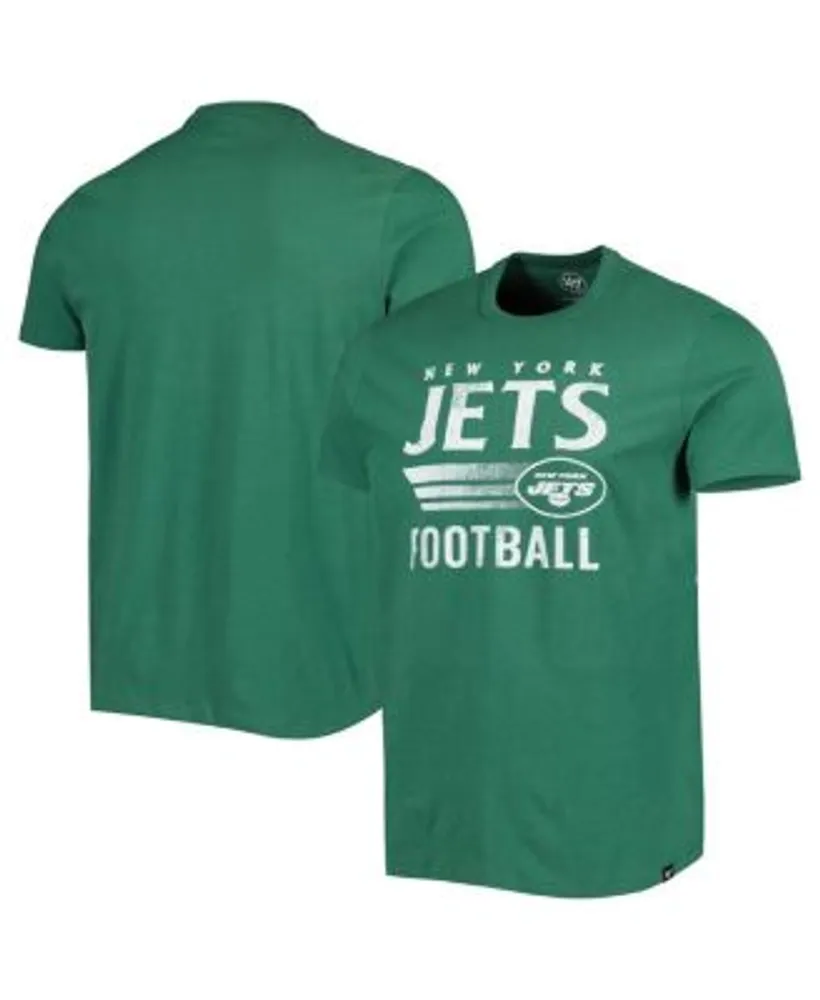 47 Brand Men's Green New York Jets Wordmark Rider Franklin T-shirt