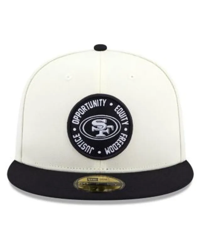 New Era Men's San Francisco 49Ers White On White 59Fifty Fitted Hat - Macy's