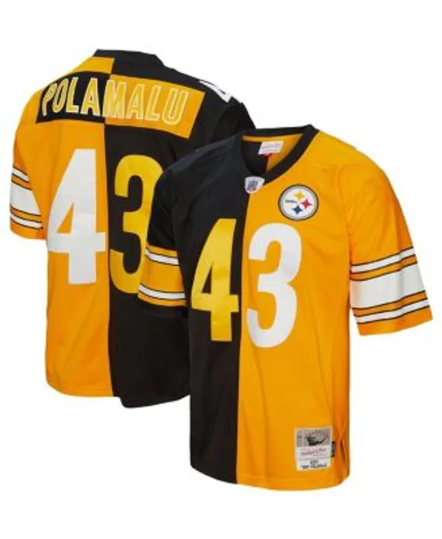 Joe Greene Pittsburgh Steelers Mitchell & Ness Retired Player Name & Number  Long Sleeve Top - Black