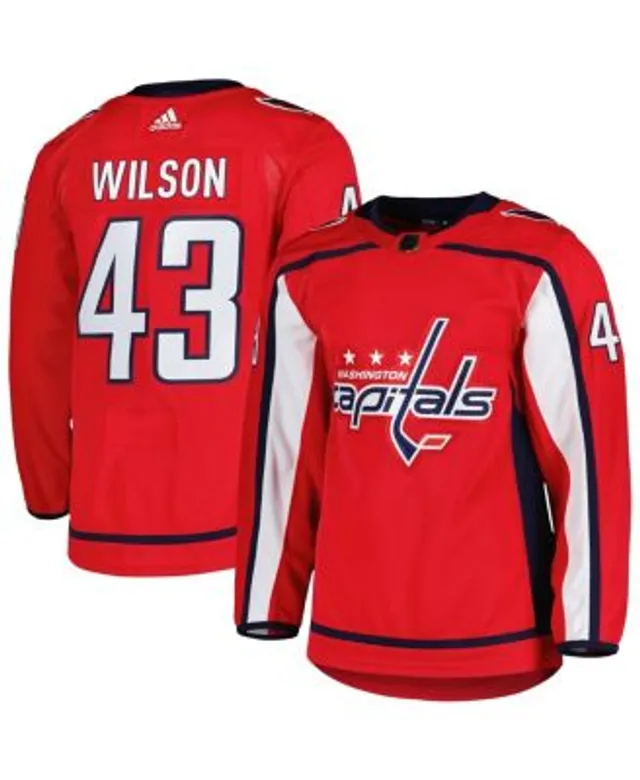 Men's Tom Wilson Red Washington Capitals Home Primegreen Authentic Pro  Player Jersey