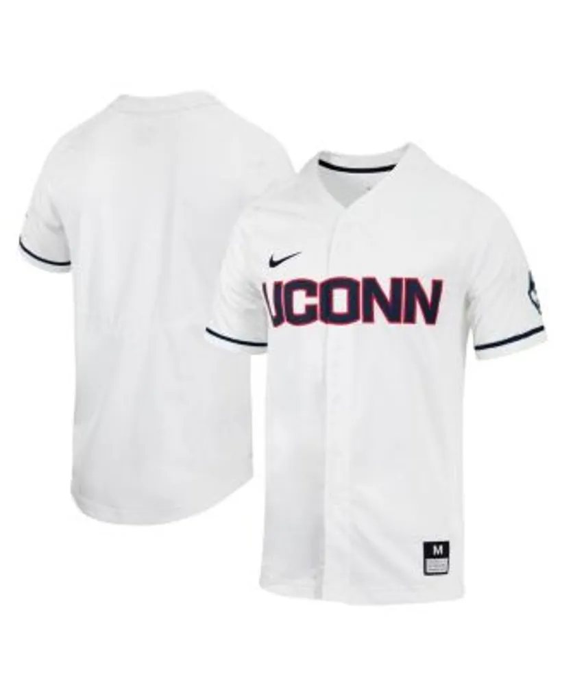 Nike Men's LSU Tigers White Pinstripe Full Button Replica Baseball Jersey, XL