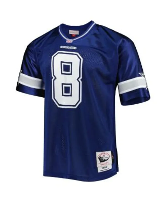 Youth Mitchell & Ness Troy Aikman Heathered Gray Dallas