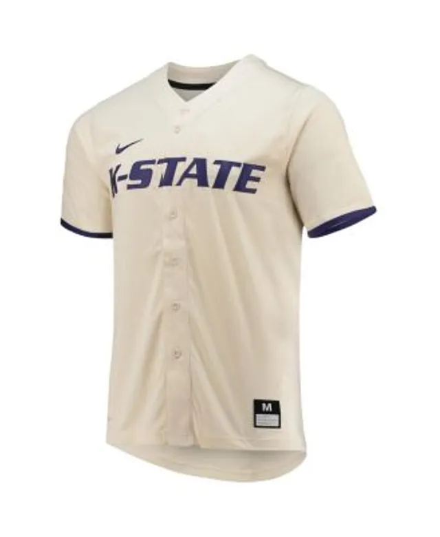 Men's Nike Natural Georgia Bulldogs Replica Baseball Jersey