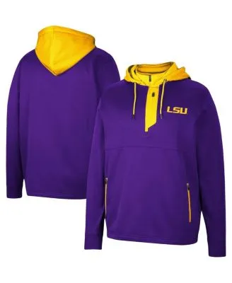 Minnesota Vikings Nike Sideline Lockdown Quarter-Zip Jacket - Purple