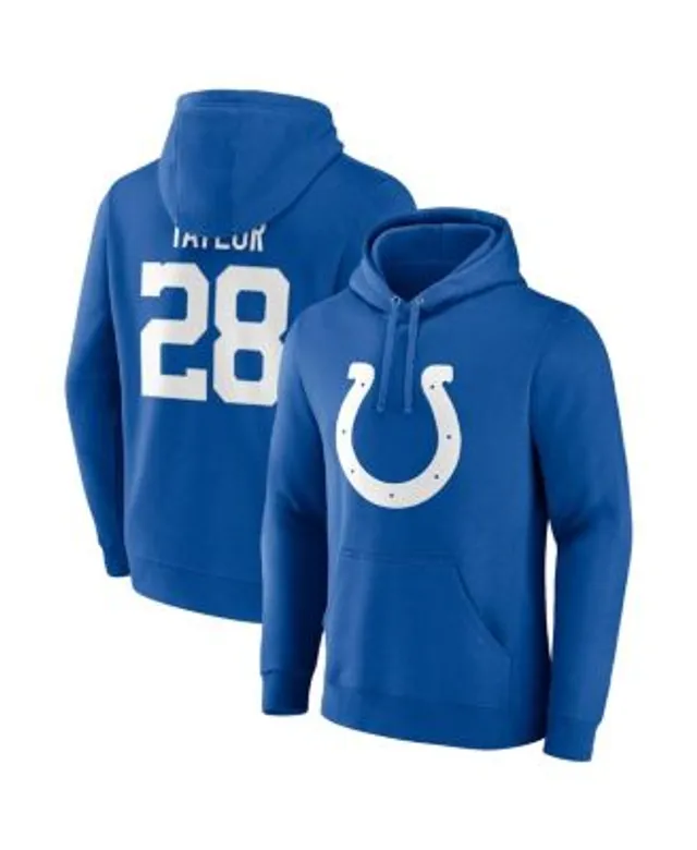 Indianapolis Colts Starter Extreme Pullover Hoodie - Royal/Heather