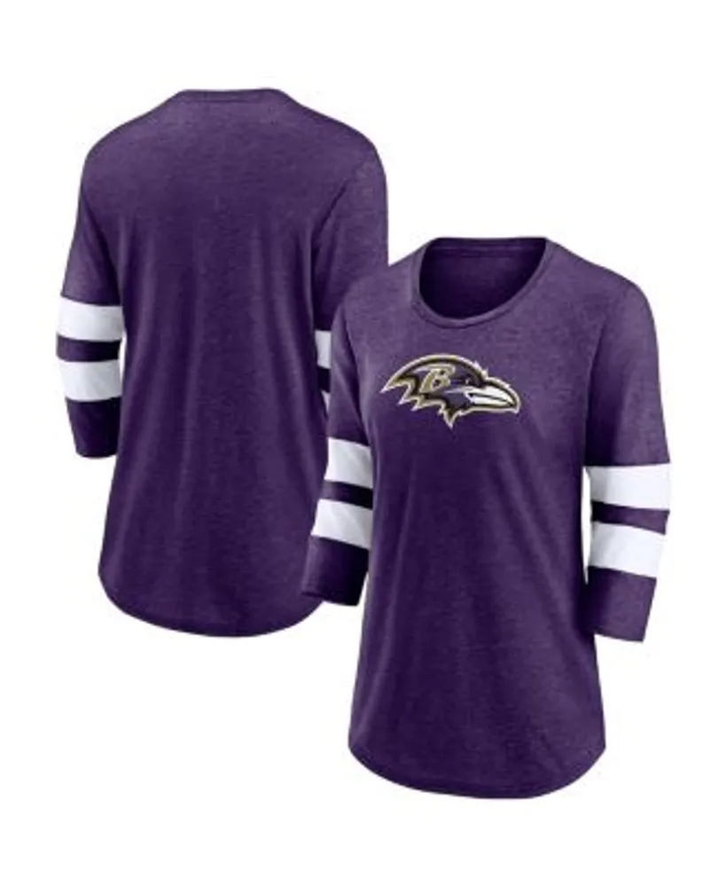 Women's Fanatics Branded Heather Charcoal Baltimore Ravens